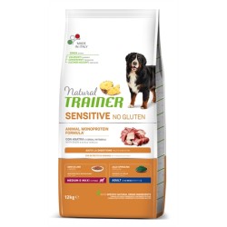 Natural Trainer -  Dog Adult Medium / Maxi Sensitive Duck Glutenvrij. 12kg