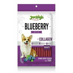 Jerhigh - Blueberry Stix Met Kip en Collageen. 100gr