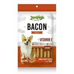 Jerhigh - Bacon Treat Met Kip en Vitamine E. 100gr