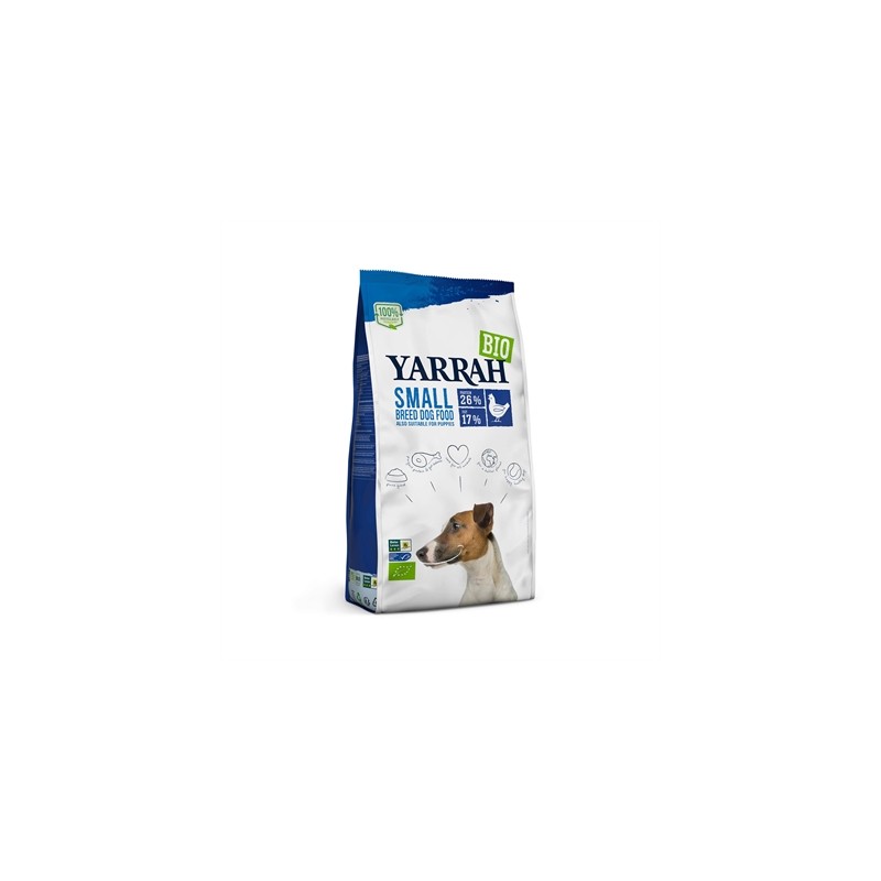 Yarrah Dog - Biologische Brokken Small Breed Kip. 2 KG