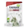 Yarrah Cat - Biologische Filets Rund in Saus. 14x 85 GR