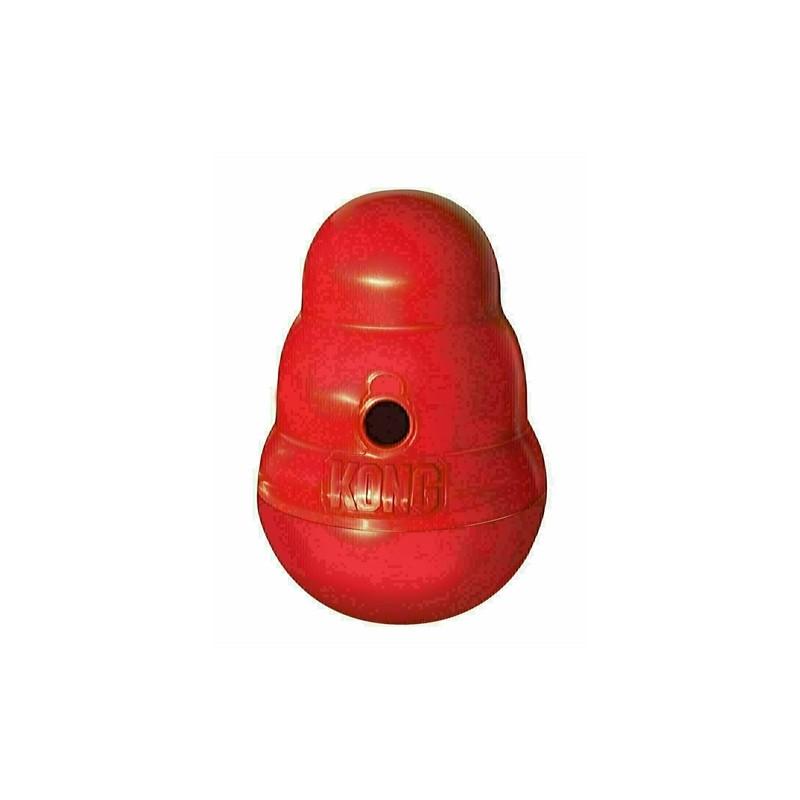 Kong Snack Dispenser Wobbler Rood LARGE 19X13X13 CM