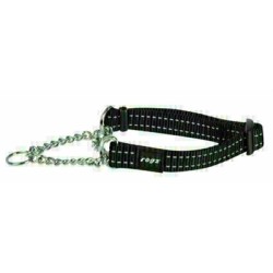 Rogz For Dogs Snake Halfslip Halsband Zwart 16 MMX32-44 CM