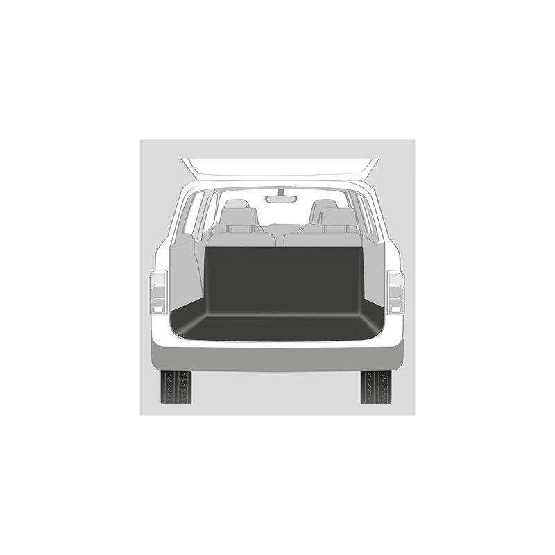 Trixie - Autodeken Kofferbak Zwart. 120X150 CM