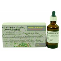 World Of Herbs Fytotherapie Onvoldoende Melkvorming /-Gift 50 ML