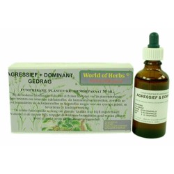 World Of Herbs Fytotherapie Agressief / Dominant Gedrag 50 ML