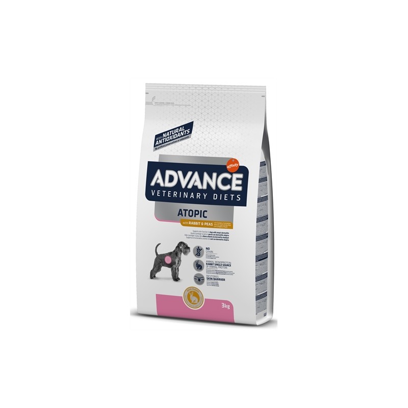 Advance Veterinary - Diet Atopic Gevoelige Huid  / Derma. 3 KG