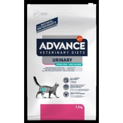 Advance Veterinary - Diet Cat Urinary Sterilized Minder Calorieën. 7,5 KG