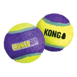 Kong Crunchair Tennisballen 6,5X6,5X6,5 CM 3 ST