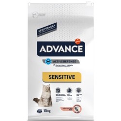 Advance Cat - Adult Sensitive Salmon. 10 KG