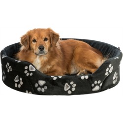 Trixie Hondenmand Jimmy Ovaal Zwart Met Pootprint 85X75 CM