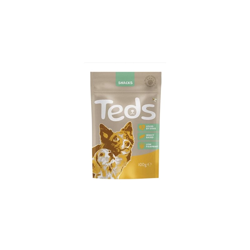 Teds - Insect Based Snack Semi-Moist. 100 GR