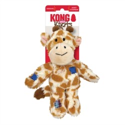 Kong Wild Knots Giraffe Geel 24X20,5X9 CM