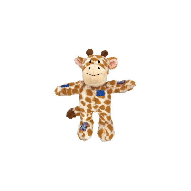 Kong Wild Knots Giraffe Geel 29X25,5X11 CM