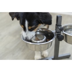 Trixie Voerbak Hond Slow Feeding Rvs 24 CM