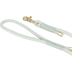 Trixie - Soft Rope Hondenriem, Saliegroen / Mint. 100X1 CM