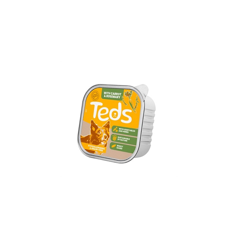 Teds - Insect Based All Breeds Alu Wortel / Rozemarijn. 12x 15gr