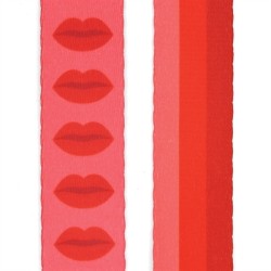 Morso Halsband Gerecycled Lipstick Roze 30-42X1,5 CM