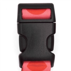 Morso Halsband Gerecycled Lipstick Roze 30-42X1,5 CM