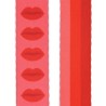 Morso Halsband Gerecycled Lipstick Roze 43-70X2,5 CM