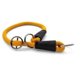 Morso - Half Slip Halsband Hond, Regular Rope Gerecycled Gold. 50X1 CM