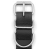 Morso - Halsband Hond Waterproof, Gerecycled Black. 47-55X2,5 CM