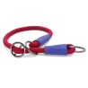 Morso - Half Slip Halsband Hond, Regular Rope Gerecycled Red Velvet. 45X1 CM