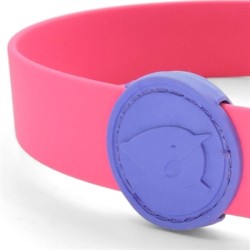 Morso Halsband Hond Waterproof Gerecycled Passion Pink Roze 23-31X1,5 CM