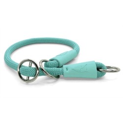 Morso - Half Slip Halsband Hond, Regular Rope Gerecycled Aquamarine. 55X1 CM
