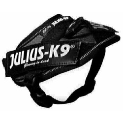 Julius K9 Idc Power-Harnas / Tuig Voor Labels Zwart BABY 2/35-43 CM