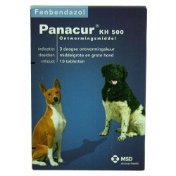 Panacur Hond / Kat 500 MG 10 TABLET