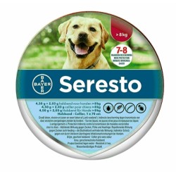 Bayer Seresto Teken- En Vlooienband Hond VANAF 8 KG 70 CM