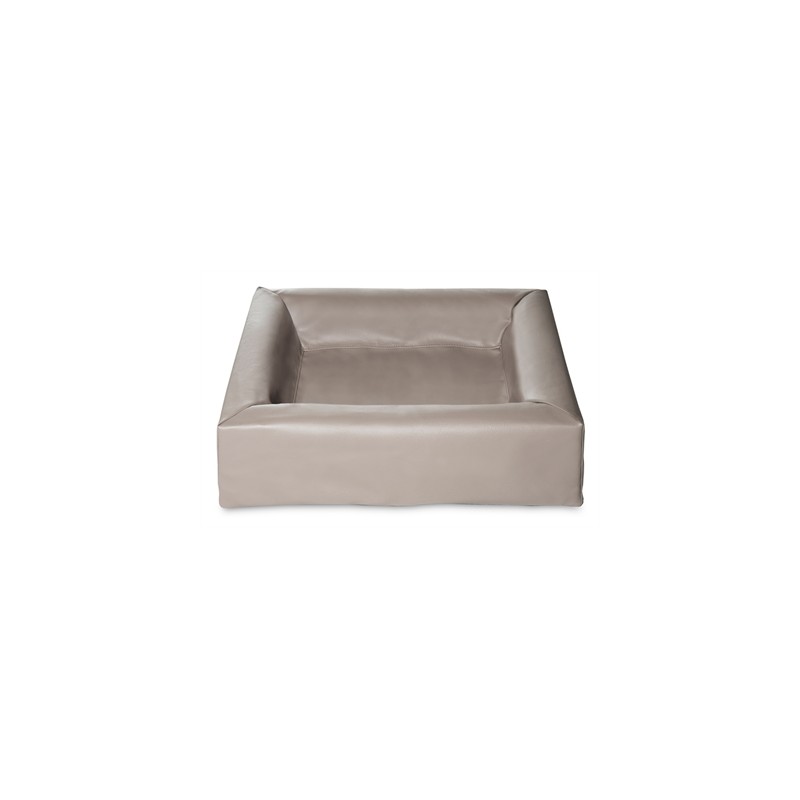 Bia Bed Kunstleer Hoes Hondenmand Taupe BIA-2 60X50X12,5 CM