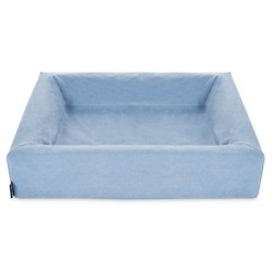 Bia Bed Cotton Hoes Voor Hondenmand Blauw BIA-60 70X60X15 CM