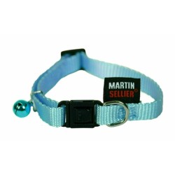 Martin Kattenhalsband Nylon Uni Blauw 20-30X1 CM