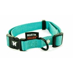 Martin Halsband Verstelbaar Nylon Turquoise 45-65X2,5 CM