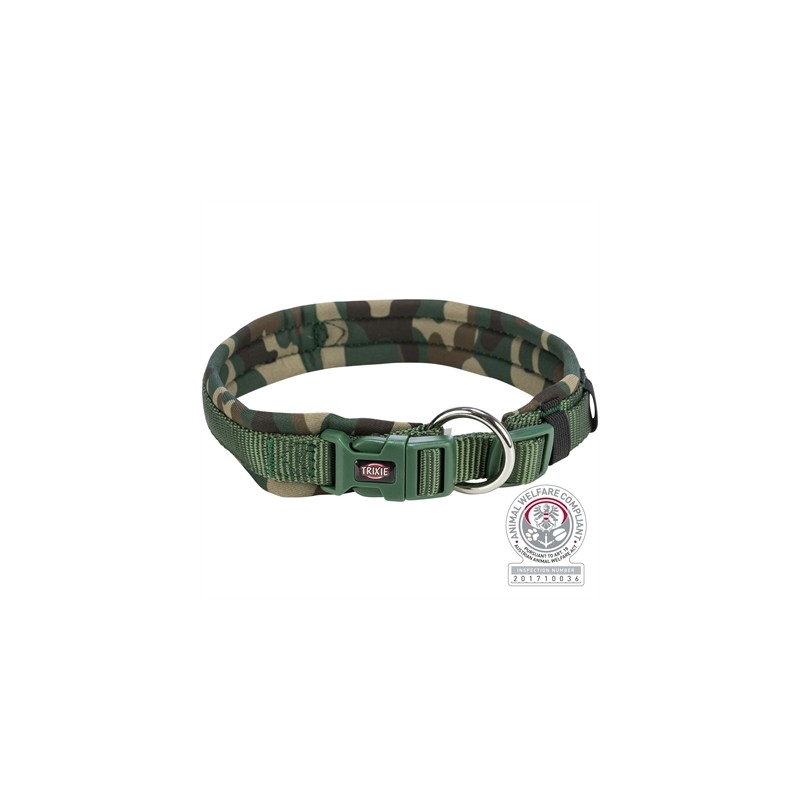 Trixie Halsband Hond Mimetico Extra Breed Met Neopreen Camouflage XS-S 27-35X1 CM