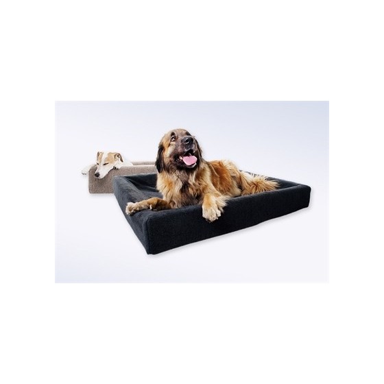 Bia Bed Fleece Hoes Hondenmand Grijs BIA-7 120X100X15 CM