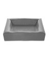 Bia Bed Kunstleer Hoes Hondenmand Grijs BIA-3 70X60X15 CM
