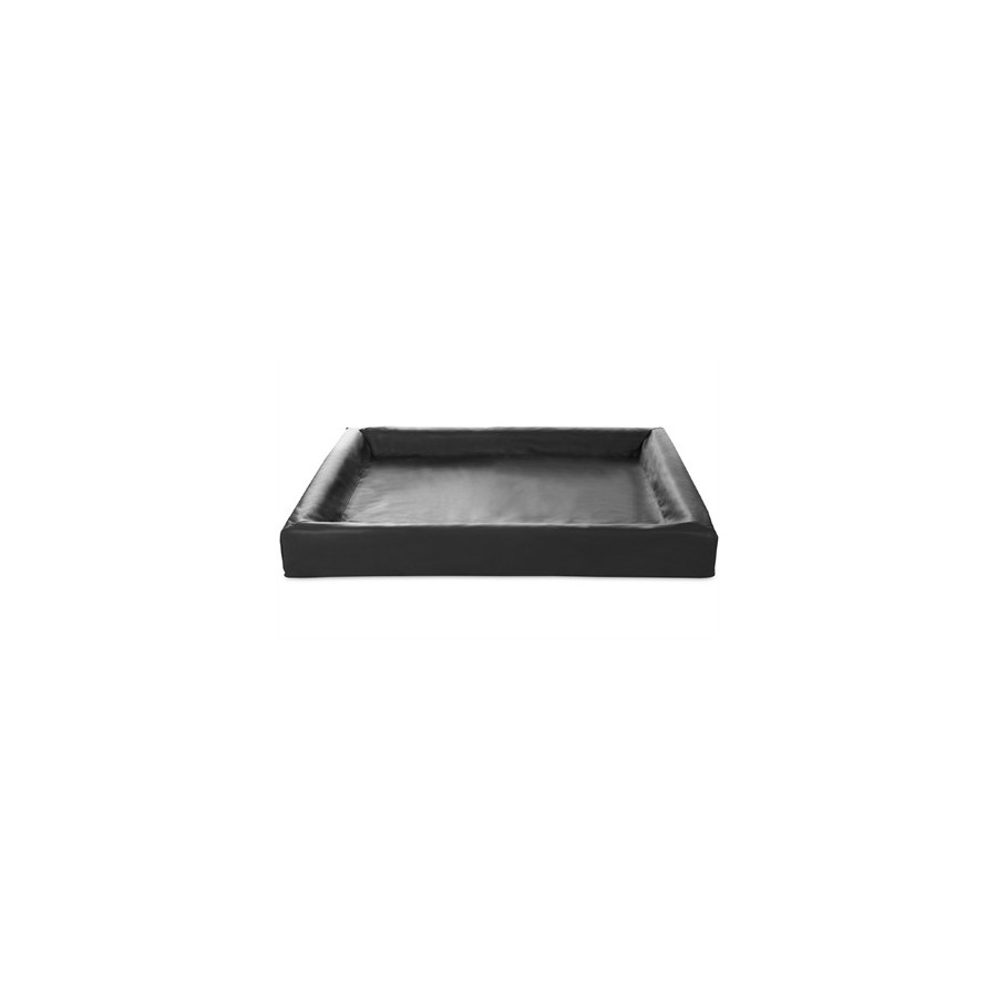 Bia Bed Kunstleer Hoes Hondenmand Zwart BIA-7 120X100X15 CM