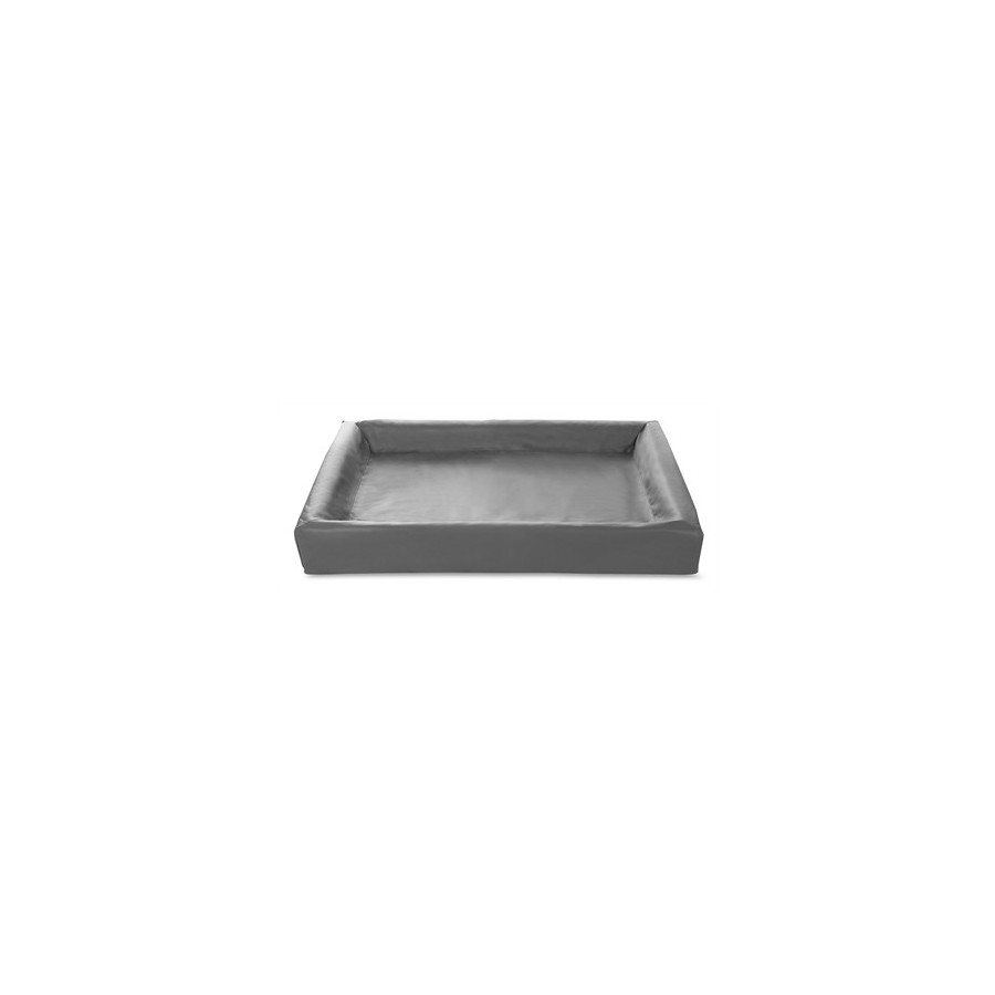 Bia Bed Kunstleer Hoes Hondenmand Grijs BIA-6 100X80X15 CM