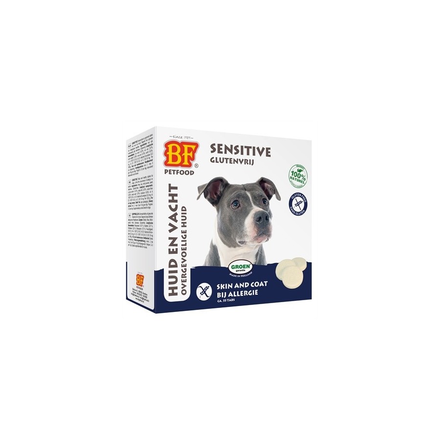 BF Petfood - Hypoallergene Hondensnoepjes, Sensitive Skin & Coat. 55st
