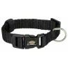 Trixie Halsband Hond Premium Zwart 15-25X1CM