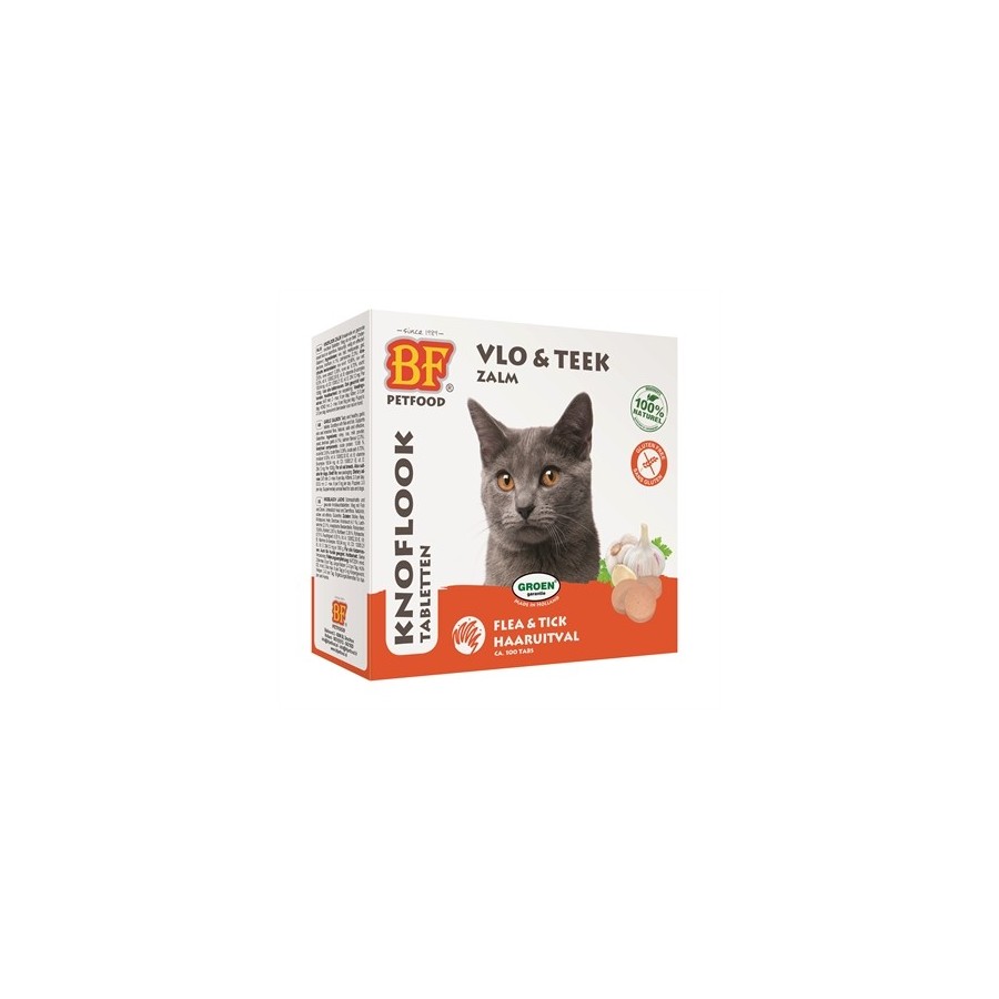 BF Petfood - Zalm Kattensnoepjes tegen Vlo. 100st