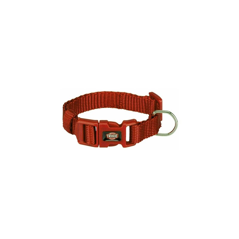 Trixie Halsband Hond Premium Rood 15-25X1CM