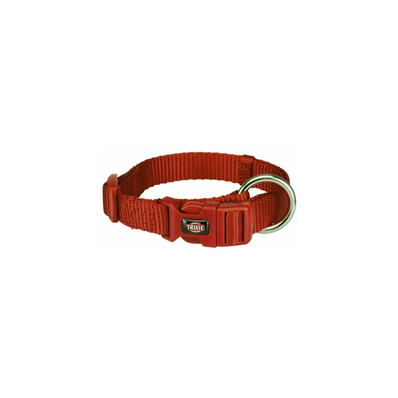 Trixie Halsband Hond Premium Rood 30-45X1,5 CM