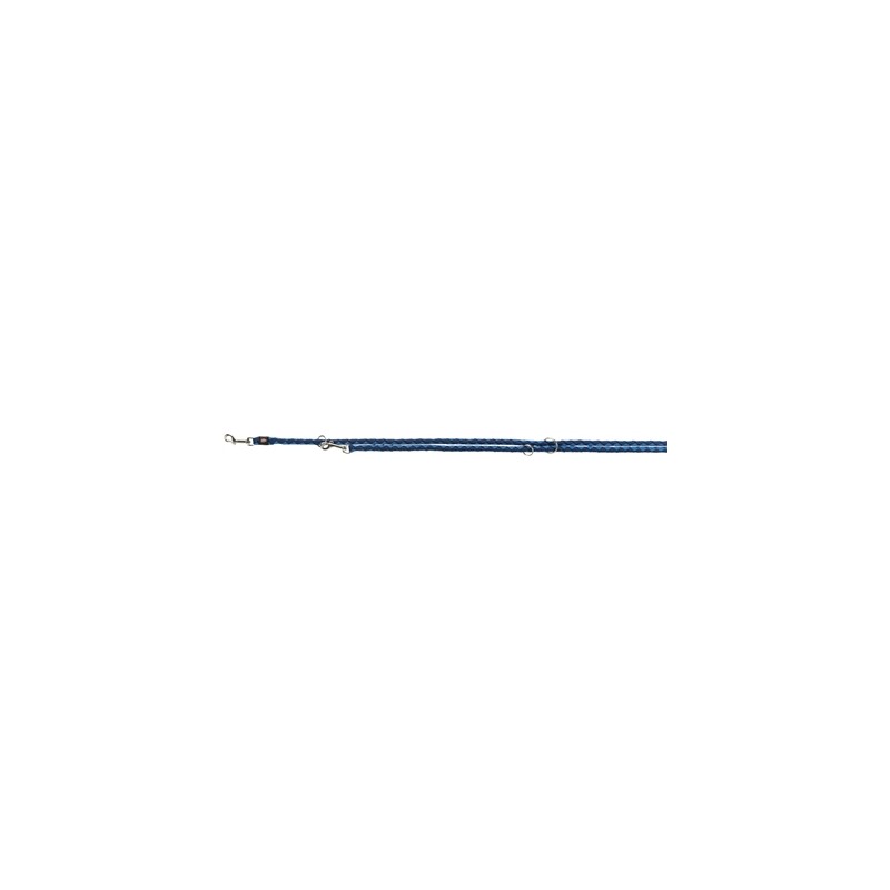 Trixie Hondenriem Cavo Verstelbaar Indigo / Royal Blauw 200X1,2 CM