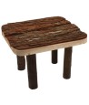 Happy Pet Raw Wooden Platform 25X30X18 CM