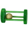Happy Pet Wooden Rattler Circle 9 CM