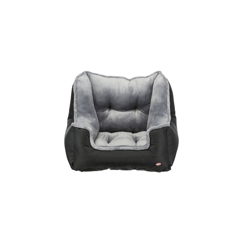 Trixie - Autostoel Zwart / Grijs. 50x50x40 CM